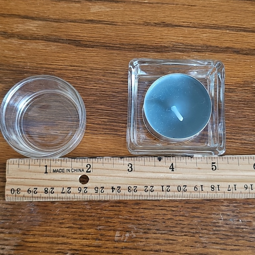 IKEA Glass Tealight Candle Holders - Picture 3 of 3